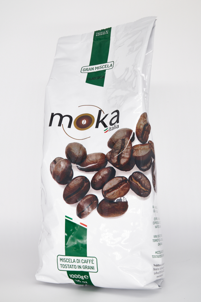Caffè in grani miscela CLASSICA da 1Kg MOKA ITALIA