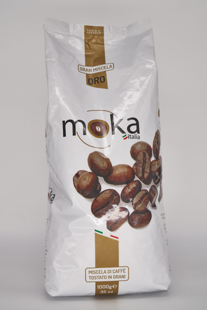 Caffè in grani miscela ORO da 1Kg MOKA ITALIA
