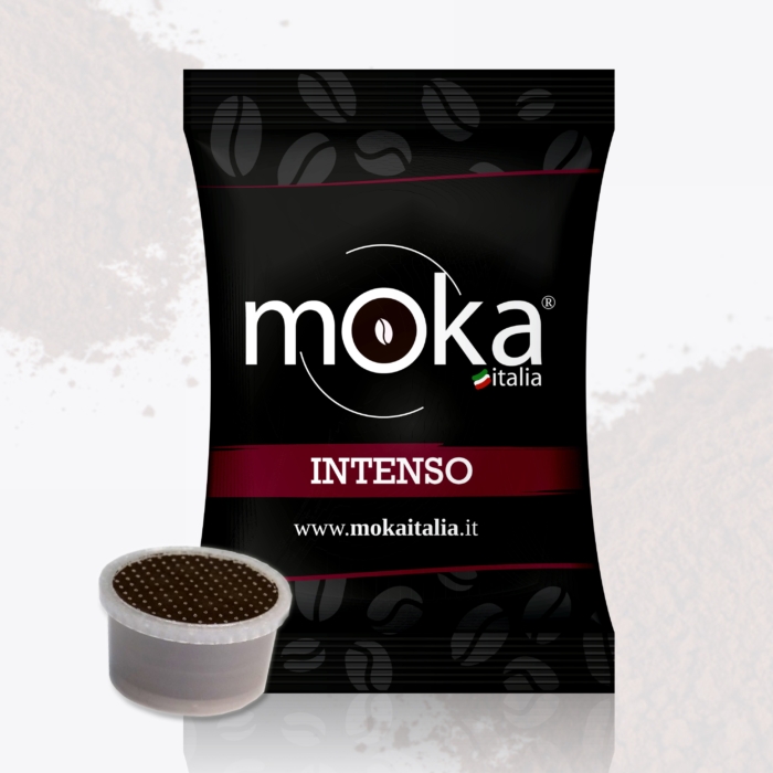 Moka Italia Capsule Silver INTENSO - confezione 100