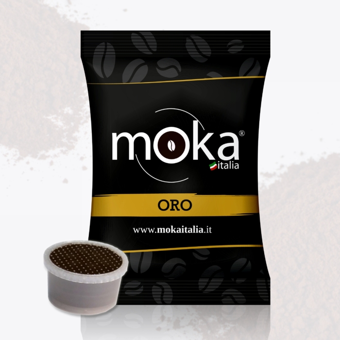 Moka Italia Capsule Silver ORO – confezione 100